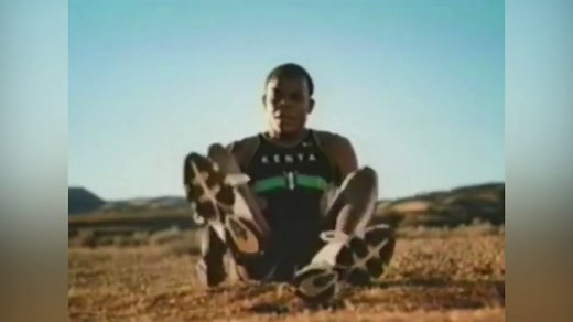 Just For Feet's controversial Kenyan runner Super Bowl advertisement from 1999