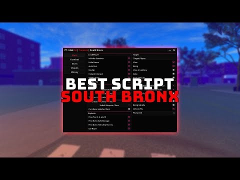 Best South Bronx Script | Free Tier 1,2 & 3 & Gampasses, AutoFarm, Silent Aim & More