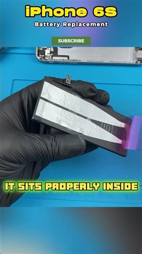 How to Replace iPhone 6S Battery in 50 Seconds #apple #iphone6s #batteryreplacement