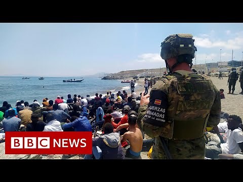 Migrants reach Spain's Ceuta enclave in record numbers – BBC News