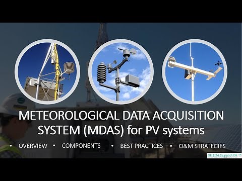 Solar PV Power Plant Meteorological Data Acquisition System