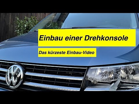 Drehsitz dank Drehkonsole Einbau T6