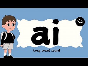 How to say ai | ai as an air | sounds | ai sound words and sentences | words that contain ai sound