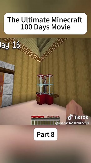 Minecraft 100 Days Movie Part 8: Hide and Seek Challenge
