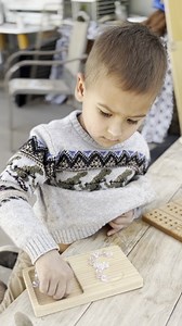 Our kids are loving these number trays with assorted manipulatives. We set up our preschool environment with opportunities for our students to see, hear, touch, and connect with their surroundings. This hands-on learning style allows the children to feel secure in testing and trying out new knowledge in a relaxed atmosphere. The kids naturally connect to what they know, and store that information for future use. Using manipulatives truly fosters learning. Manipulatives make learning interesting 