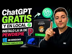 FREE and LOCAL ChatGPT — Installing PewDiePie's AI on Windows (Complete Tutorial 2026)