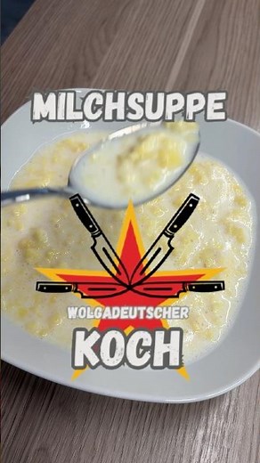 Milchsuppe Rezept einfach und schnell Schritt für Schritt Anleitung #wolgadeutscherkoch #rezept