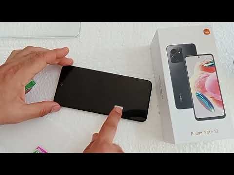 Comment installer un protège écran tactile pour xioami redmi Note 12