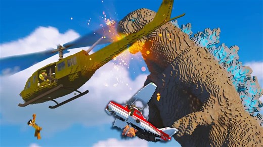 逼真的哥斯拉破坏-Teardown