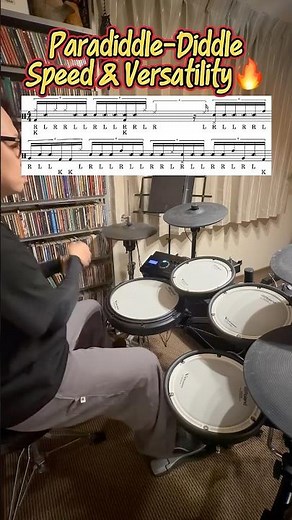 Paradiddle-Diddle Chops & Fills 🔥 | スピードと汎用性が最強！万能ルーディメントの使い方