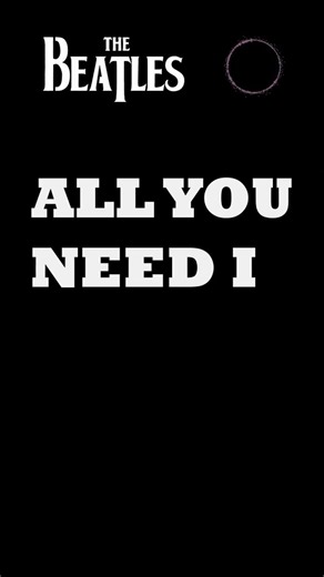 The Beatles - All you need is love - 1969