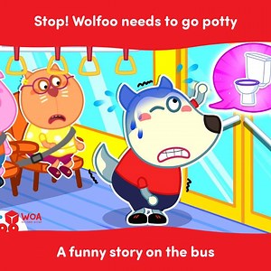 10K views · 105 reactions | Don't forget to go potty before going on bus  #Wolfoo #kids | Wolfoo Kids Cartoon | Facebook
