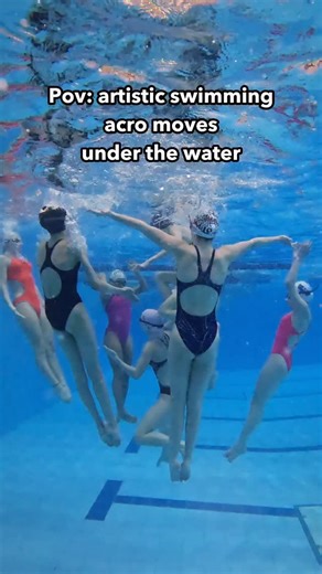 17K views · 990 reactions | 隆‍♀️ POV: artistic swimming routine Yes, artistic swimmers make it look effortless. But in reality it takes a lot of hard work and dedication to be so in sync, high out of the water while smiling at the same time.  Share it with others if you are proud artistic swimmer or a coach. ❤️ . . . #artisticswimming #synchro #artisticswimmingtraining #artisticswimmingcommunity #synchronizedswimming | Artistic Swimming Training | Facebook