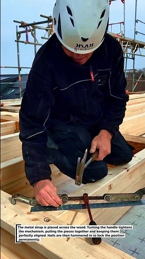 Smart Tool Pulling & Aligning Wood Frames!