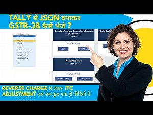 HOW TO FILE GSTR3B FROM TALLY PRIME || GSTR 3B KO KAISE FILE KARE JOSN BANAKAR || GST RETURN FILLING