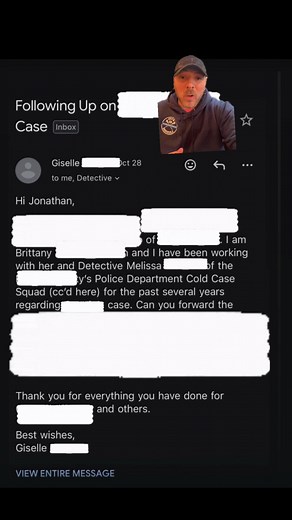 Medium turns a major corner in a 30 year old unsolved case #reelsfacebook #medium #paranormal #TrueCrime #spirituality #podcast #mediumship #psychicmedium #spiritualhealing #psychic | Jonathan Mark Medium