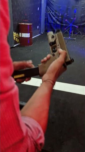 Having fun shooting plate rack with fully custom umarex G19x #umarexglock #umarexairguns #airsoft