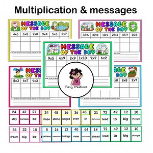 Multiply to Reveal the Secret Message! Solve & Discover