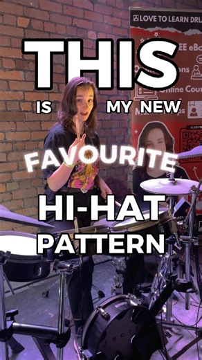 115K views · 2.6K reactions | This is my new favourite hi-hat pattern - let's dive in. Ready to level up your drumming??? Drop a "COACH ME" in the comments for a free coaching call with a professional drum teacher. Let's make your drumming unstoppable! . #drumplayers #drums #drummersofig #drumlessons #drummergirls #drumteachers | Love To Learn Drums | Facebook