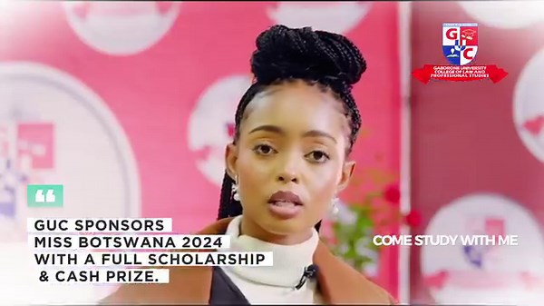 41K views · 320 reactions | Miss Botswana 2024 Anicia Gaothusi recently received a full scholarship worth P53 350.00 to further her studies with us. Let's here from her.  | Gaborone University College of Law & Professional Studies | Facebook