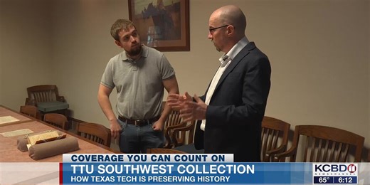 Texas Tech Southwest Collection looks to preserve Lubbock, world history for decades to come