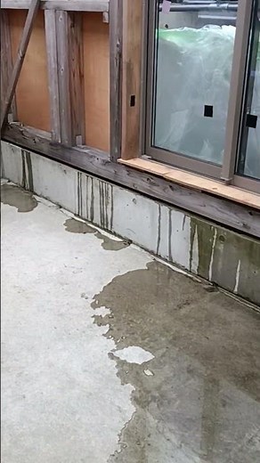 デンカアステック 床下浸水対策資材「ダムアーマー」あり 浸水検証 戸建て室内への浸水を最小限に留める画期的設備＠日本化学産業 青柳工場敷地内 見学施設
