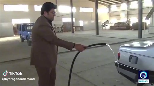 Water-Powered Car - FREE ENERGYIranian scientist Alaeddin Qassemi made headlines for inventing a car that runs on water. The modified Peugeot 405 operates using water from a garden hose through a process that splits H2O into hydrogen and oxygen to generate energy.