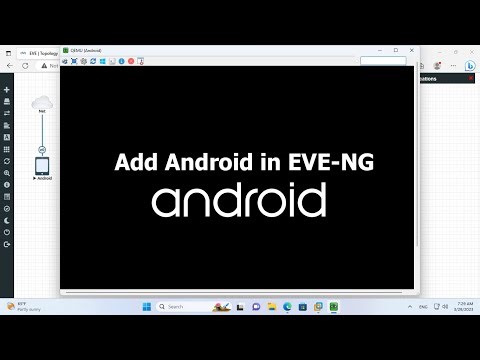 How to add Android in EVE-NG