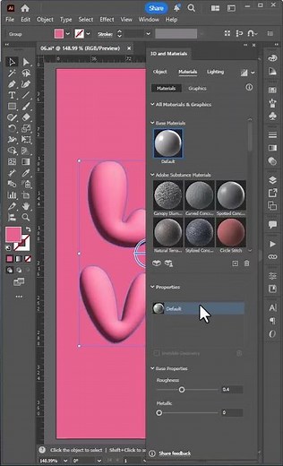 Easily Make an 3D Text in Adobe Illustrator #adobeillustratortutorials