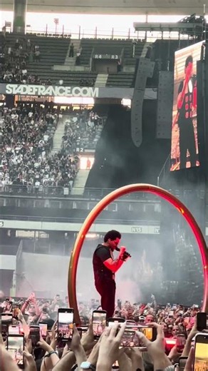 The Weeknd performs "The Hills" Live in Saint-Denis on the After Hours til Dawn Tour