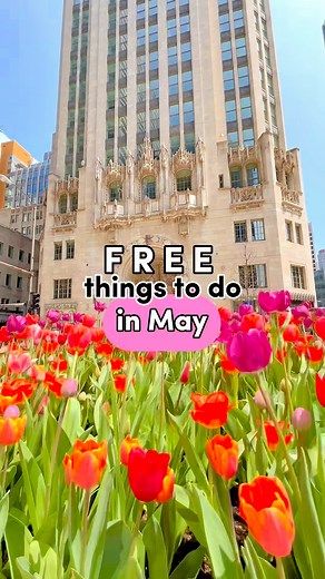 Enjoy these FREE events and activities in May in Chicago 🌺 🔗 Check out more info here: https://bit.ly/2VYXkGW | Choose Chicago