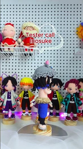Inosuke Demon Slayer amigurumi/ crochet inosuke