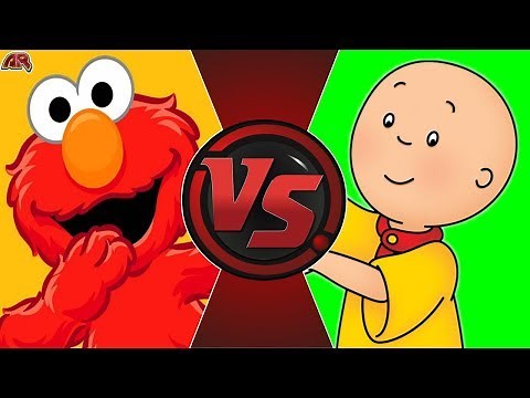 ELMO vs CAILLOU! (Caillou vs Sesame Street Animation) | Cartoon Fight Animation