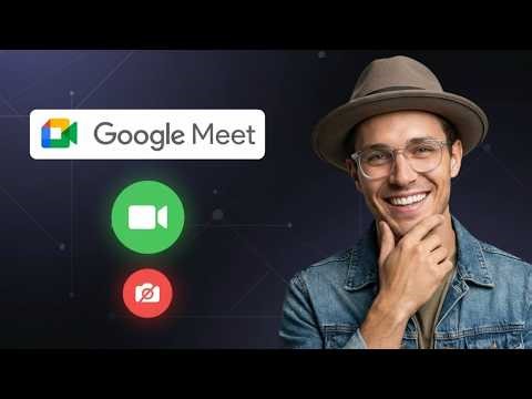 How To Enable Camera in Google Meet in 2026 | Step-By-Step