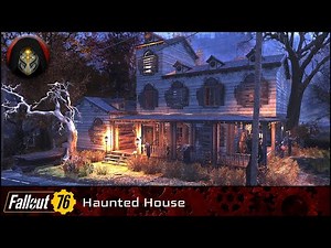 FALLOUT 76 | Haunted House Camp Build