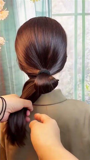 #braiding tutorial #hair pin up #simple and beautiful hairstyle tutorial #shortsfeed