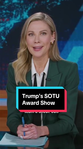 Trump's State of the Union Awards: Winners Recap