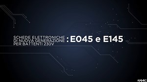 Schede elettroniche FAAC E045 - E145 (Versione Italiana)