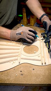 149K views · 1.9K reactions | Classical guitar builder Evan Wilcox shows us his meticulous brace and scallop carving techniques. This build is immaculate so far. Keep up the great work! We're excited to see where his career in lutherie takes him. | Galloup School of Guitar Building and Repair | Facebook