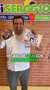 Helado de M&Ms con Mashmellos 😁🤩 | Sergio el Heladero