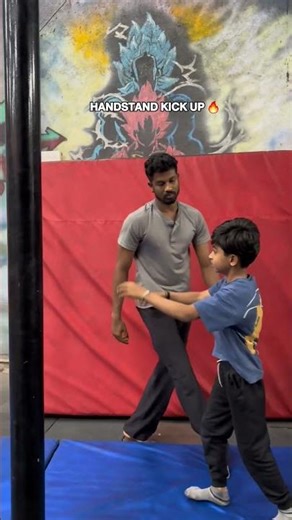 Handstand Kick Up Training for Kids | Beginner to Balance Control #movementbreaks #handbalance