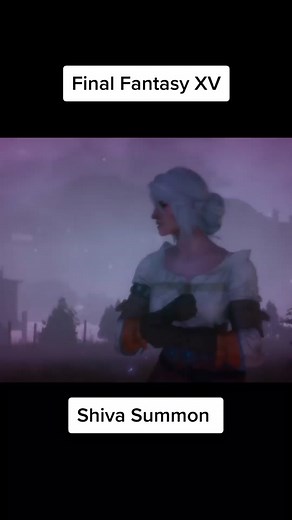 Final Fantasy XV - Shiva Summon #finalfantasytiktok #finalfantasy #ffxv #ff15 #summon #shiva