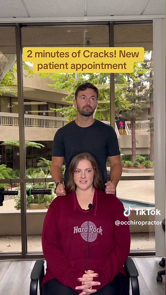 Chiropractic Adjustments and Cracks for New Patient Appointment