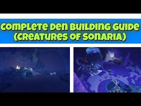 A complete Den Building Guide (Creatures of Sonaria!)