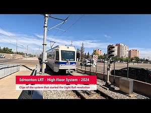 Edmonton High Floor Light Rail System