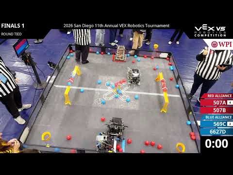2026 San Diego 11th Annual VEX Robotics Tournament | V5RC : Push Back