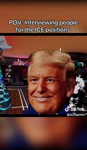 Yt: JayxGamin @Reflectz the only one who passed ☝️ #vrchat #funny #trump #meme #viral