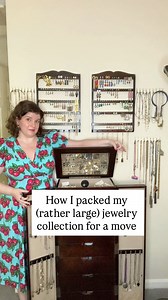 How do you pack your jewelry when you have a LOT of jewelry?? I’m proud to say that I didn’t buy a single new thing to pack up my collection: I used only recycled packaging that I had saved & jewelry travel cases that I already owned or had bought for previous moves. And whatever you do, don’t ever ever EVER put your jewelry in the hands of movers or other strangers. Visit my latest post DiamondsintheLibrary.com to see all of this written out, along with links to everything I used. What do you t