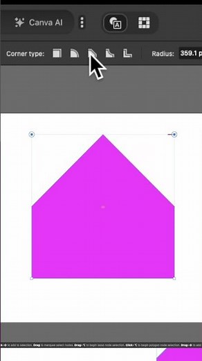 Affinity V3 - Corner tool #affinityv3 #affinitytutorial #affinity