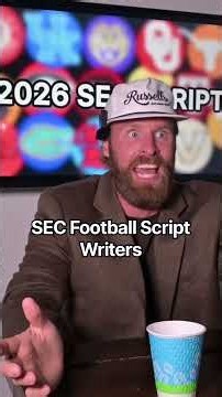 SEC Football Script Writers #comedy